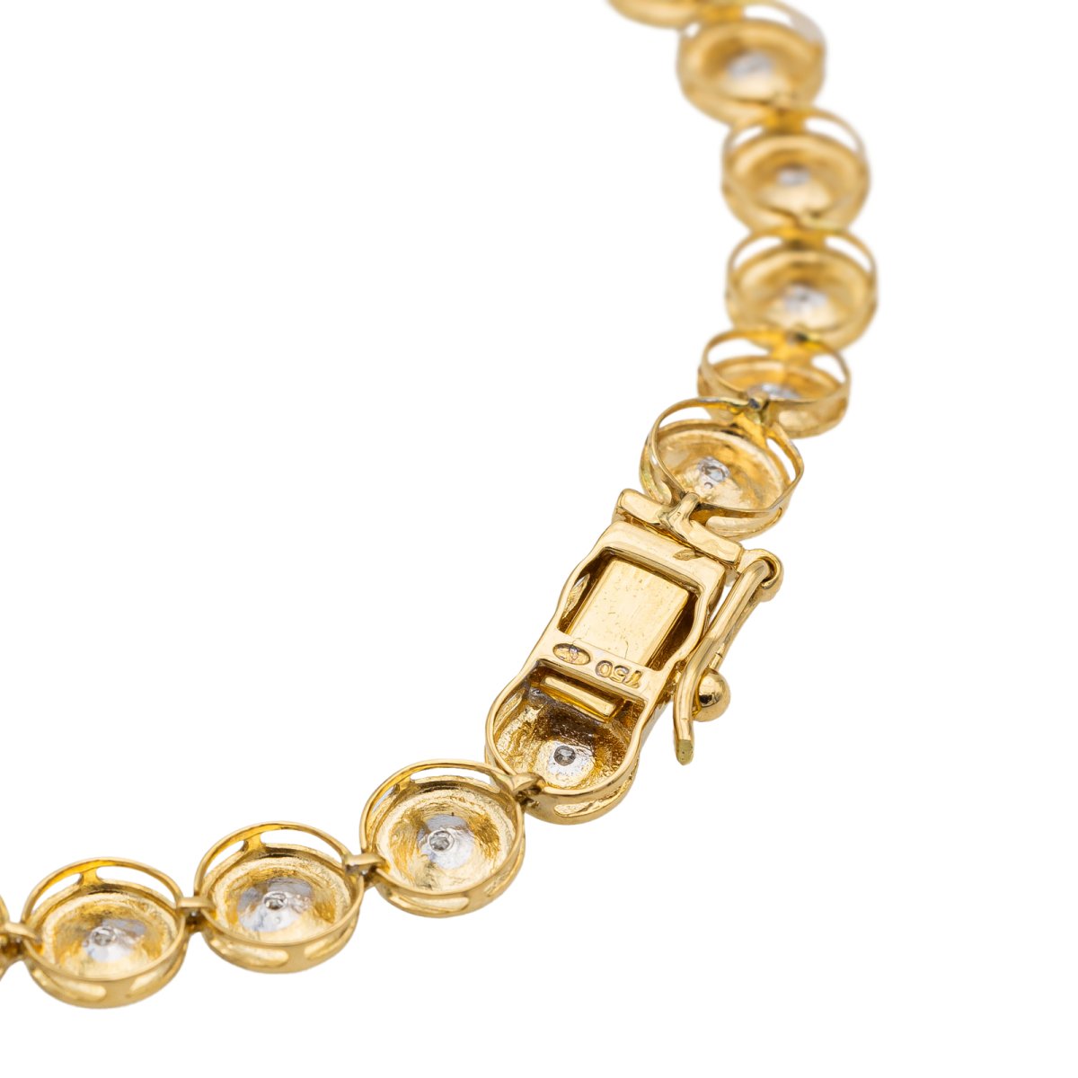 Bracelet Or jaune Diamant - Castafiore