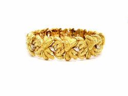 Bracelet Or jaune Diamant - Castafiore
