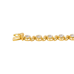 Bracelet Or jaune Diamant - Castafiore