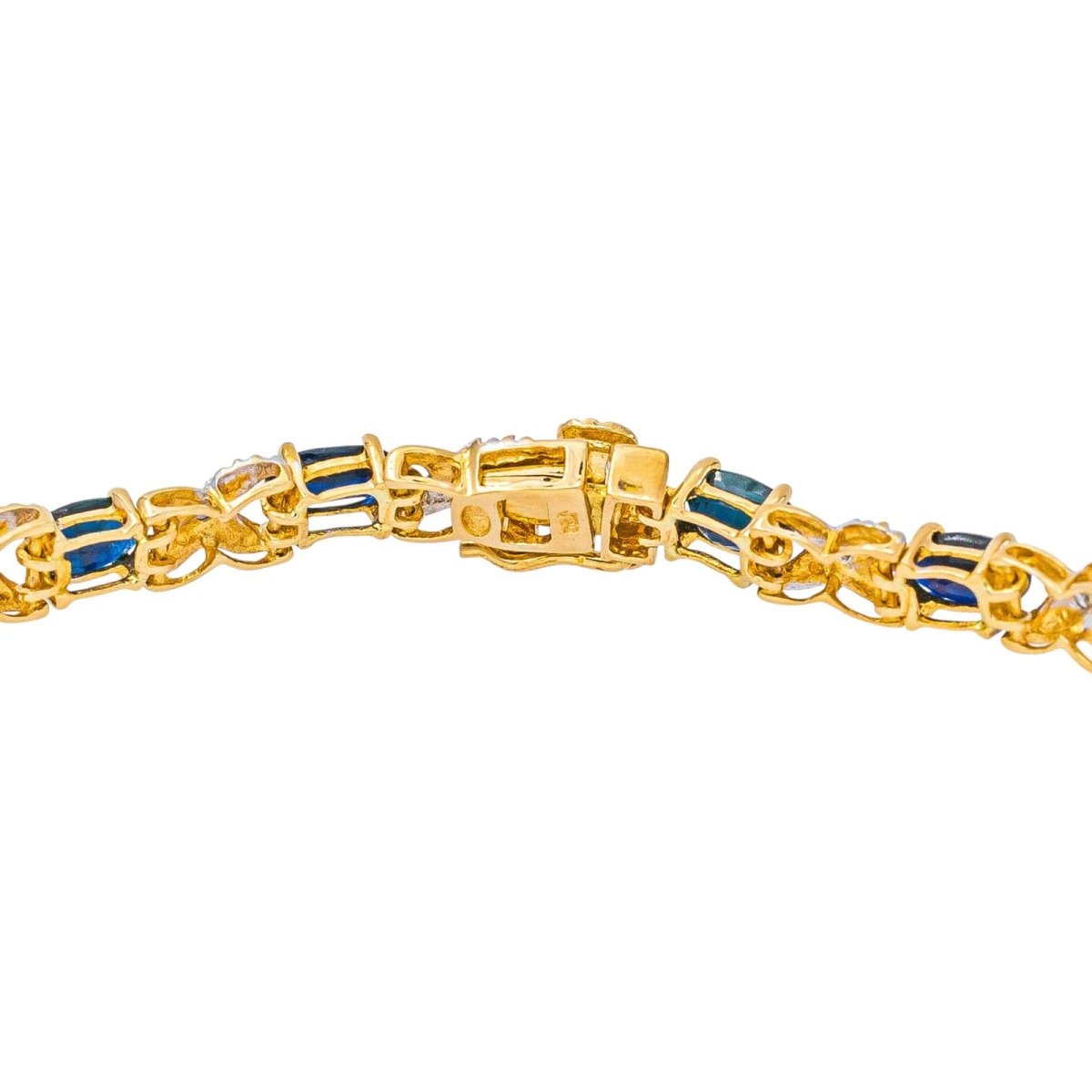 Bracelet Or jaune Saphir - Castafiore