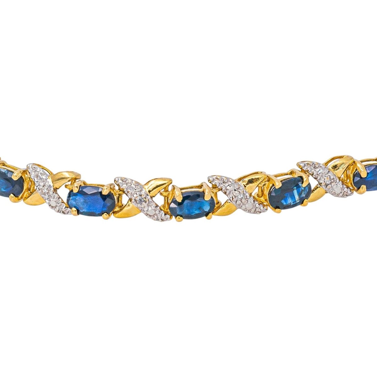 Bracelet Or jaune Saphir - Castafiore
