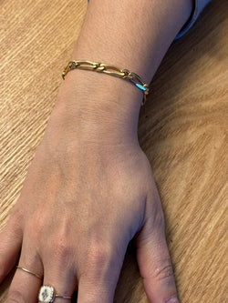 Bracelet Or Maille Cheval - Castafiore