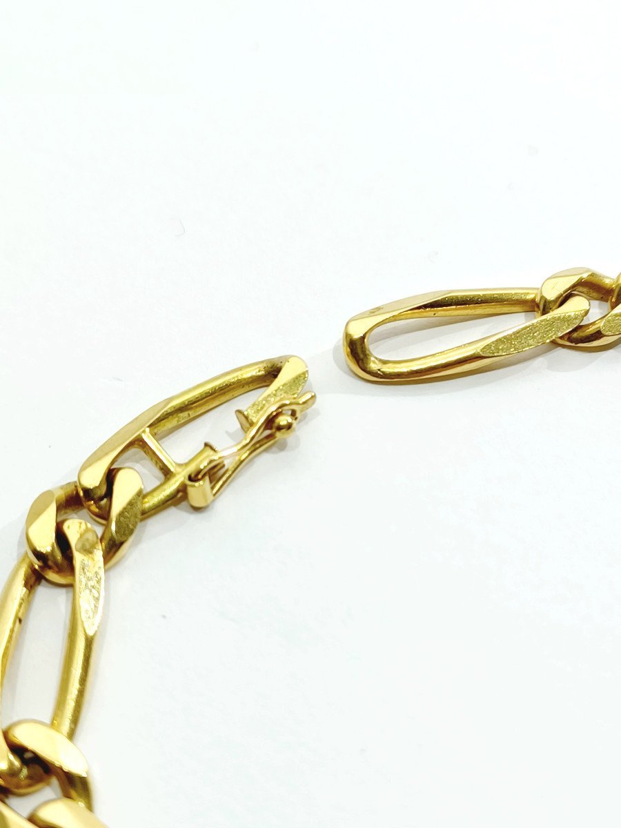 Bracelet Or Maille Cheval - Castafiore