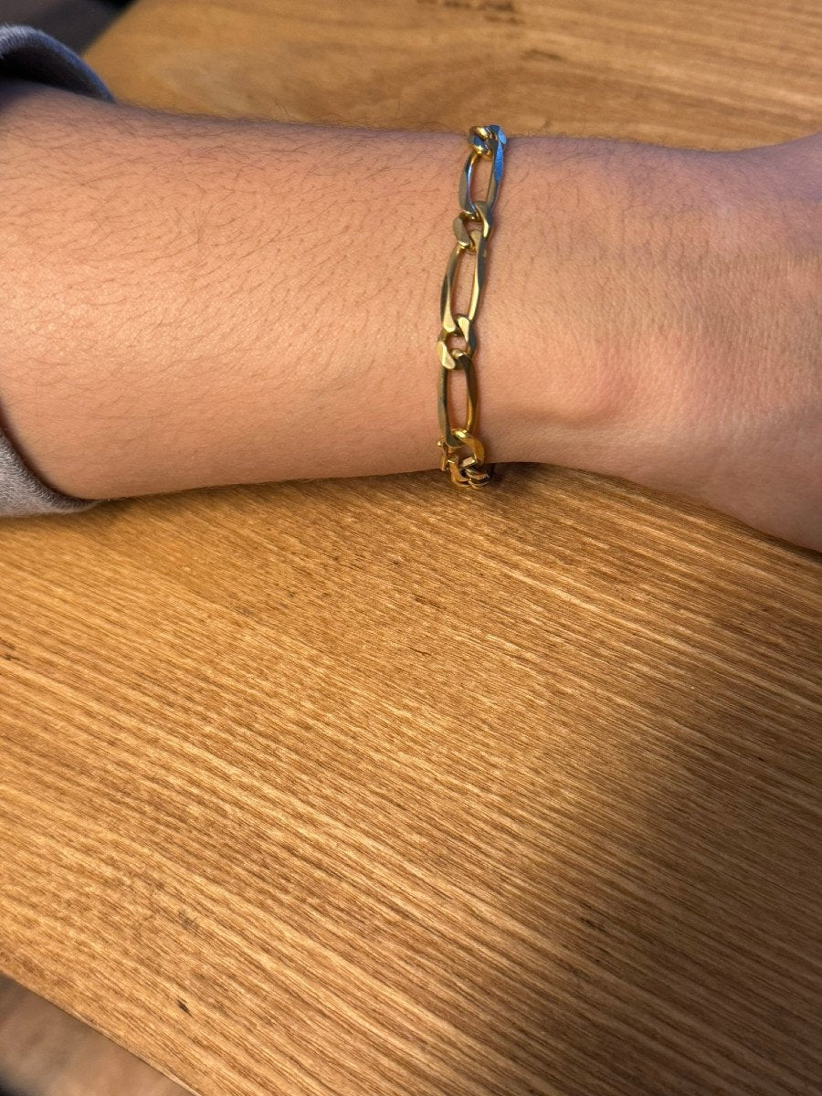 Bracelet Or Maille Cheval - Castafiore