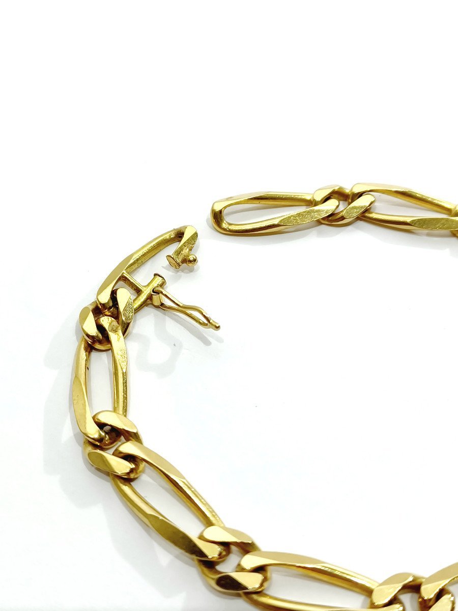 Bracelet Or Maille Cheval - Castafiore