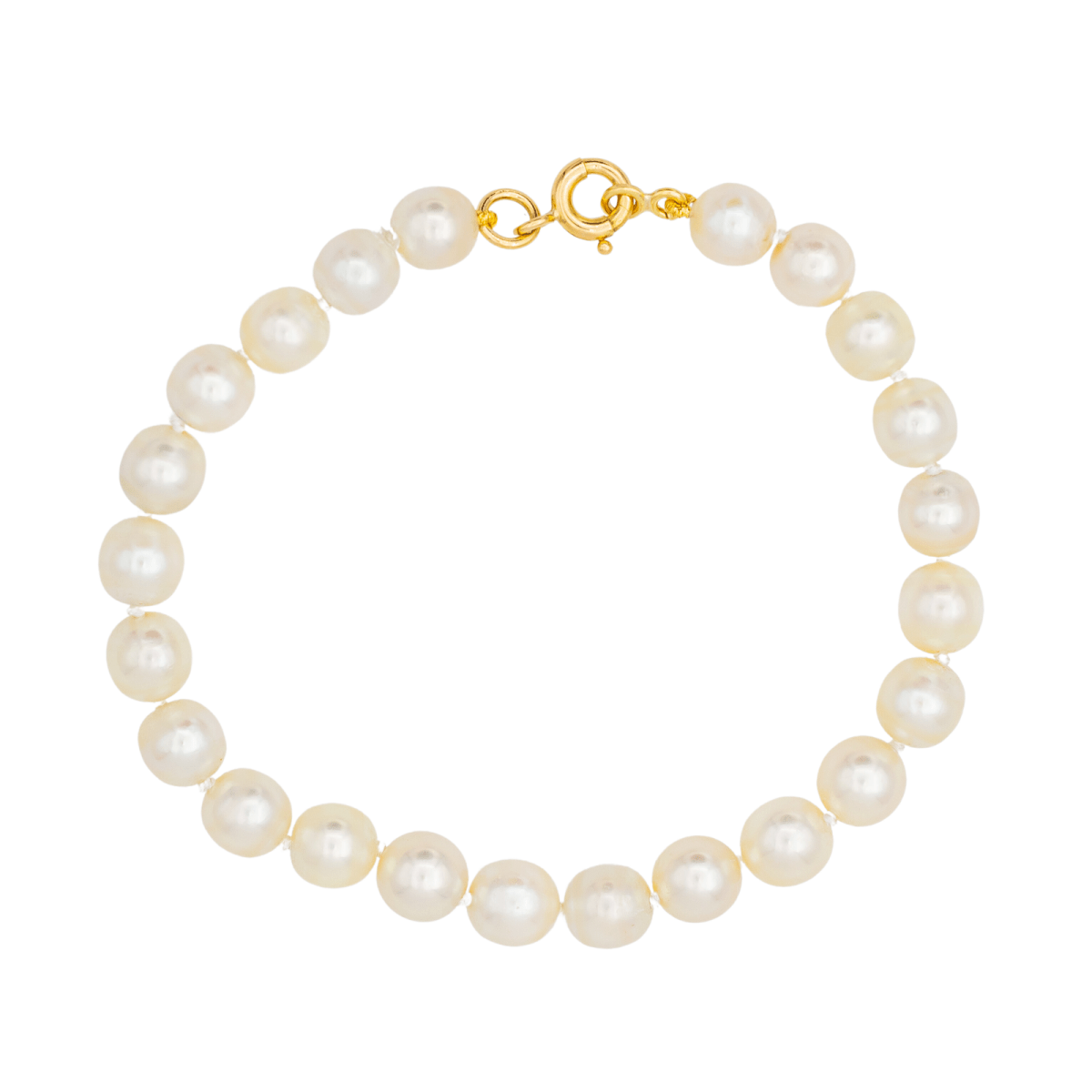 Bracelet Perles en or jaune - Castafiore