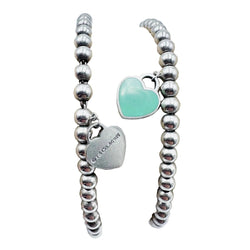 Bracelet Perles TIFFANY & CO. "Return to Tiffany" en argent - Castafiore