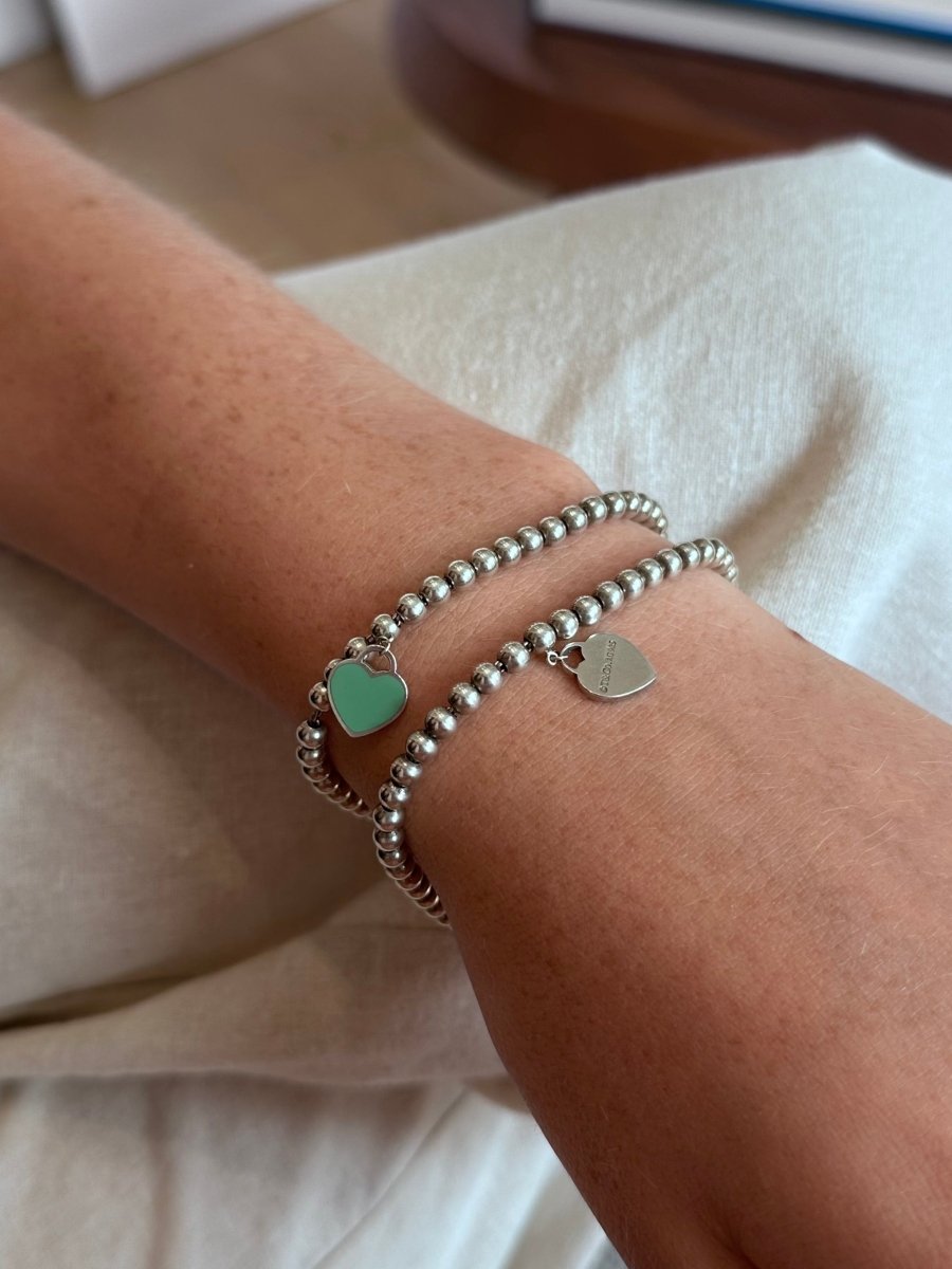 Bracelet Perles TIFFANY & CO. "Return to Tiffany" en argent - Castafiore