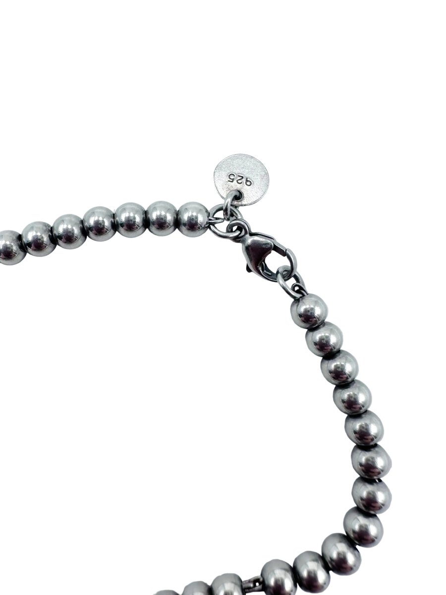 Bracelet Perles TIFFANY & CO. "Return to Tiffany" en argent et émail - Castafiore