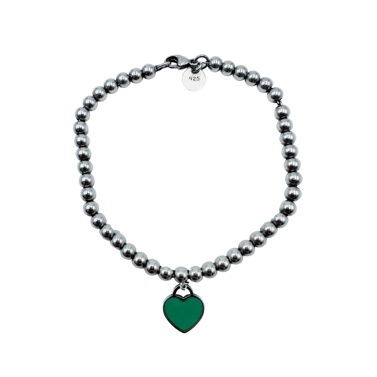Bracelet Perles TIFFANY & CO. "Return to Tiffany" en argent et émail - Castafiore