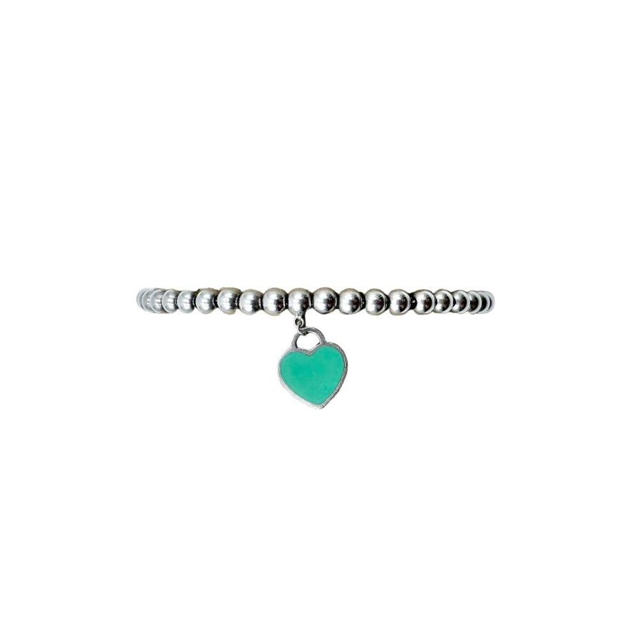 Bracelet Perles TIFFANY & CO. "Return to Tiffany" en argent et émail - Castafiore