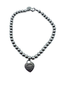Bracelet Perles TIFFANY & CO. "Return to Tiffany" en argent et émail - Castafiore