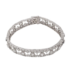 Bracelet Platine Diamant - Castafiore