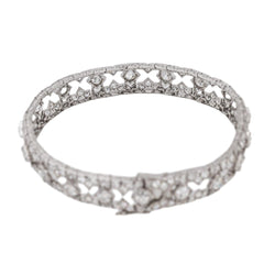 Bracelet Platine Diamant - Castafiore