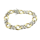 Bracelet POMELLATO en or jaune, or blanc et diamants - Castafiore