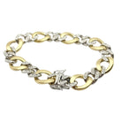 Bracelet POMELLATO en or jaune, or blanc et diamants - Castafiore