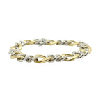 Bracelet POMELLATO en or jaune, or blanc et diamants - Castafiore