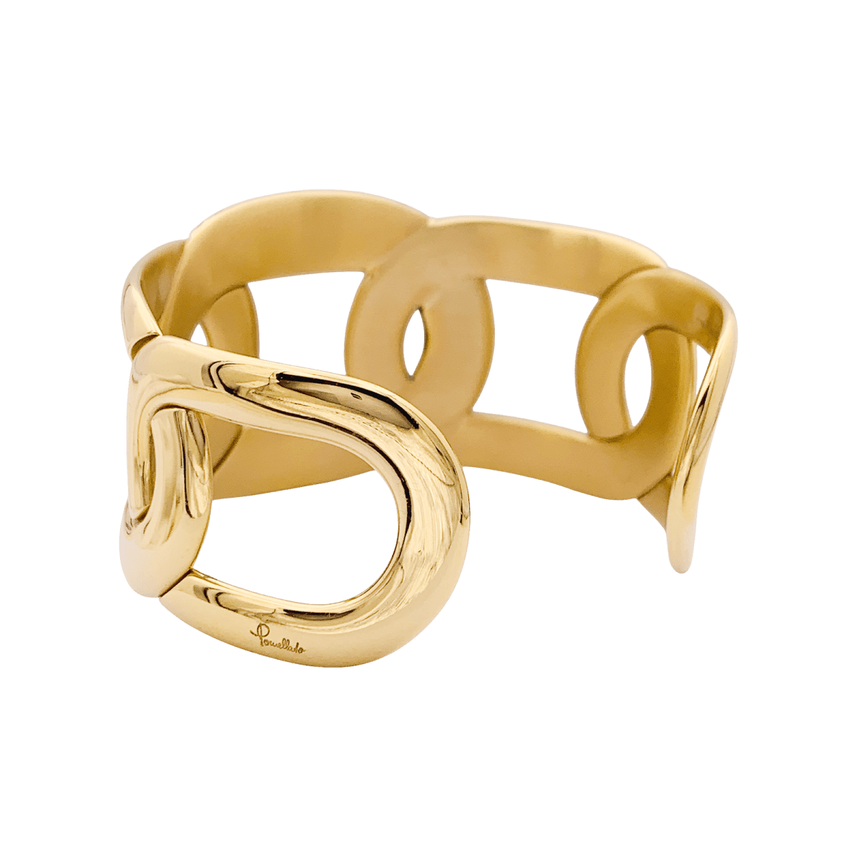 Bracelet POMELLATO "Tango" en or et diamant blancs et bruns - Castafiore