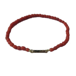 Bracelet régional en or rose et corail - Castafiore