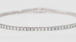 Bracelet rivière en or blanc et diamant - Castafiore