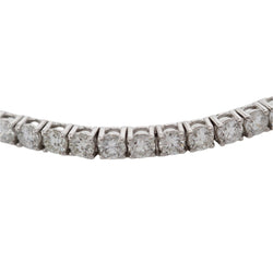Bracelet RIVIERE en or blanc et diamants - Castafiore