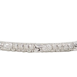 Bracelet rivière en or blanc et diamants 1.10cts - Castafiore