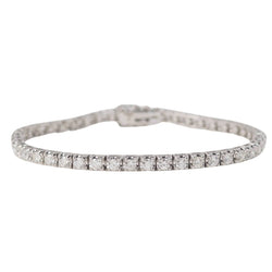 Bracelet rivière en or blanc et diamants - Castafiore