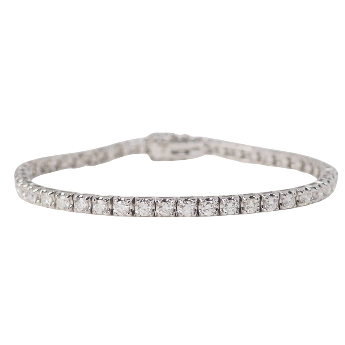 Bracelet rivière en or blanc et diamants - Castafiore