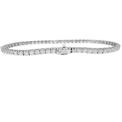 Bracelet Rivière en or blanc et diamants - Castafiore