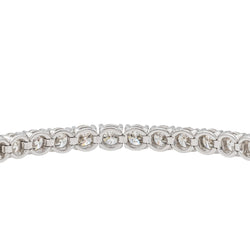 Bracelet rivière en or blanc et diamants - Castafiore