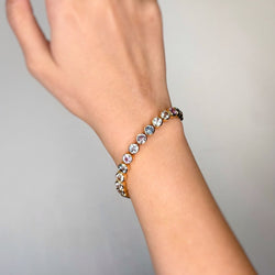 Bracelet Rivière Or & Saphirs - C.BUCHERER - Castafiore