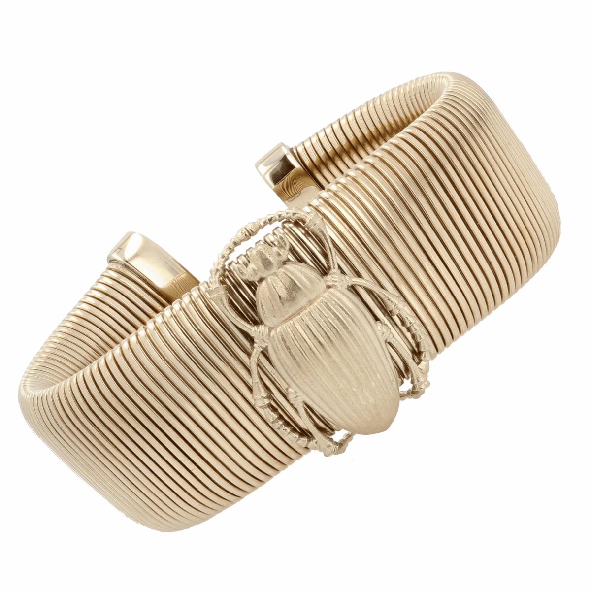 Bracelet scarabée en vermeil - Castafiore
