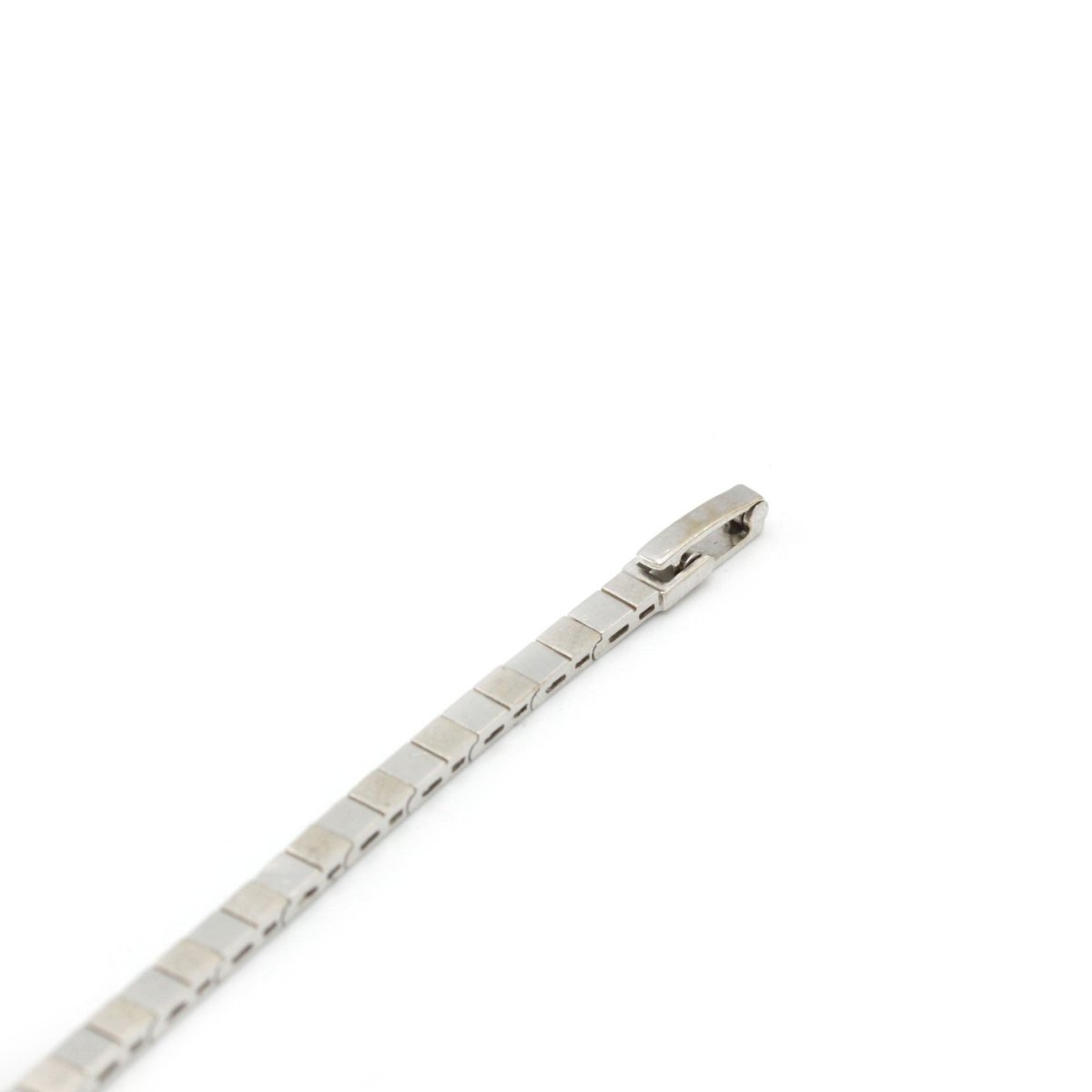 Bracelet Semi-rigide - Or blanc et Diamants