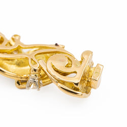 Bracelet Semi - Rigide Or jaune Diamant - Castafiore