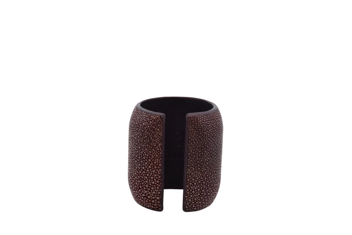 Bracelet Senti en galuchat et tourmalines - Castafiore