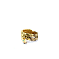 Bracelet serpent en or jaune 18k - Castafiore