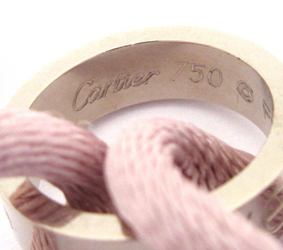Bracelet Souple CARTIER "Love" en or blanc - Castafiore