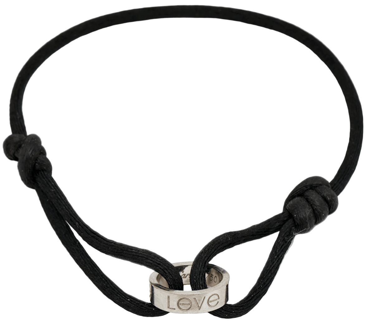 Bracelet Souple CARTIER "Love" en or blanc - Castafiore