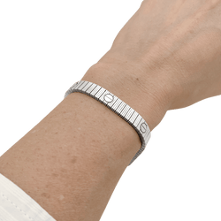 Bracelet Souple CARTIER "Love Unlimited Souple" en or blanc - Castafiore