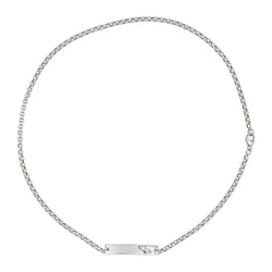 Bracelet Souple CHAUMET "Liens Évidence" en or blanc et diamants - Castafiore