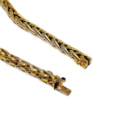 Bracelet souple deux ors - Castafiore