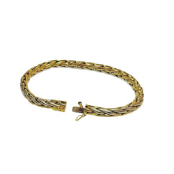Bracelet souple deux ors - Castafiore
