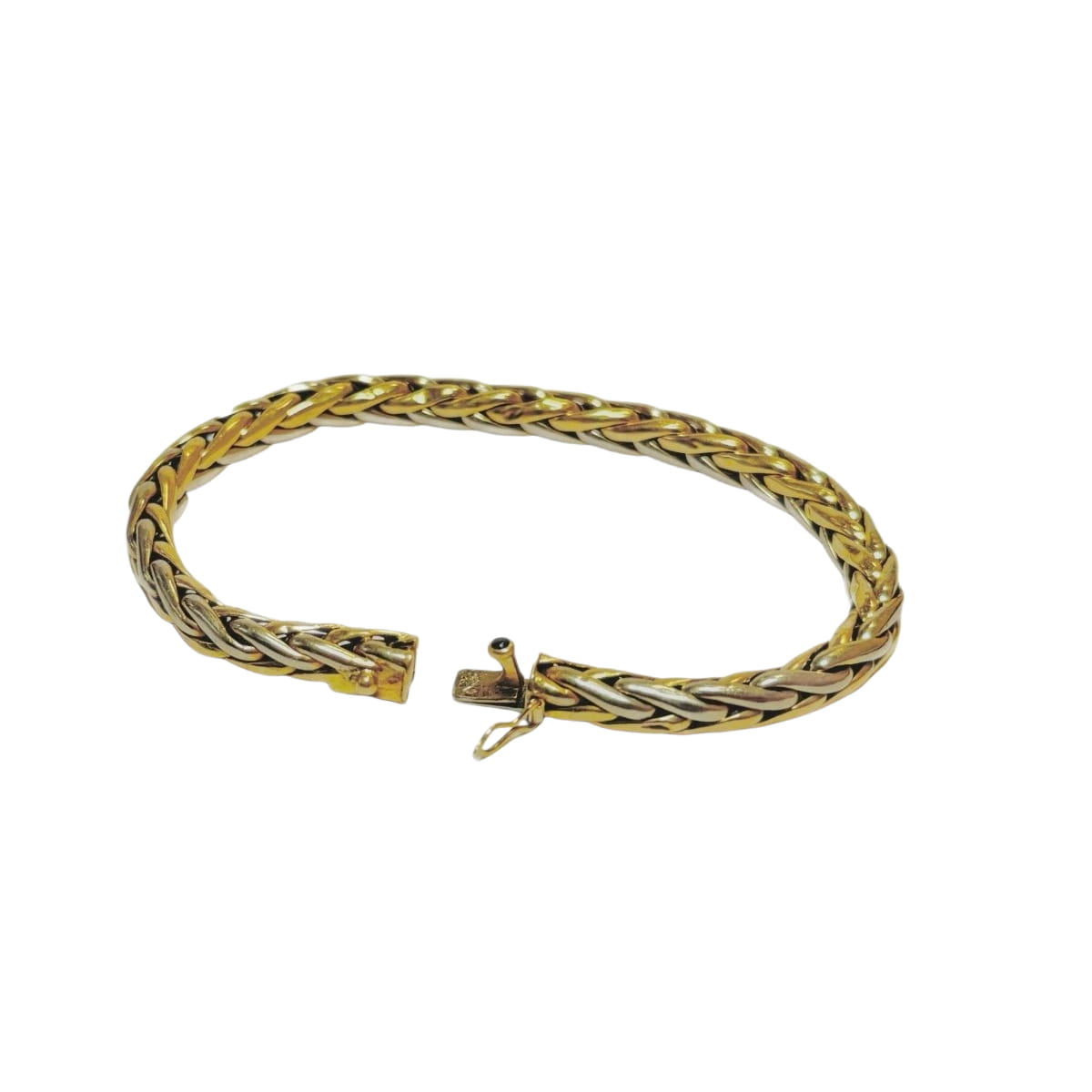 Bracelet souple deux ors - Castafiore