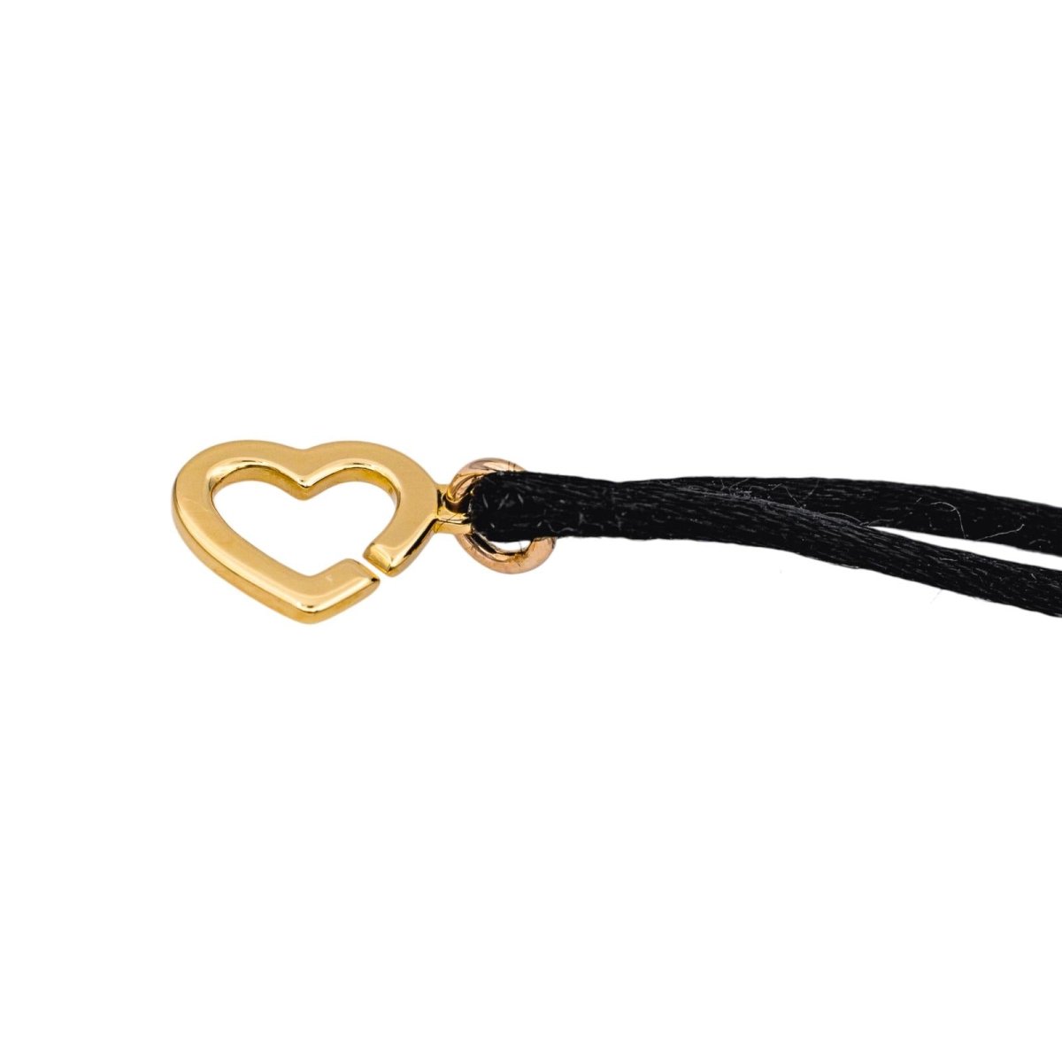 Bracelet Souple DINH VAN "Double Coeur" en or jaune - Castafiore