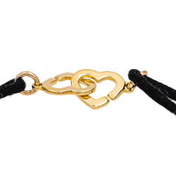 Bracelet Souple DINH VAN "Double Coeur" en or jaune - Castafiore