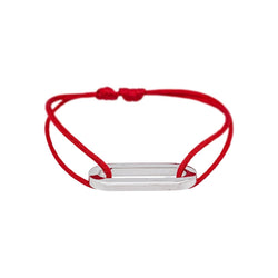Bracelet Souple DINH VAN "Maillon" en or blanc - Castafiore