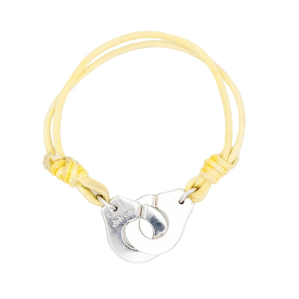 Bracelet Souple DINH VAN "Menottes" en argent - Castafiore