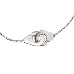 Bracelet Souple DINH VAN "Menottes" en or blanc - Castafiore