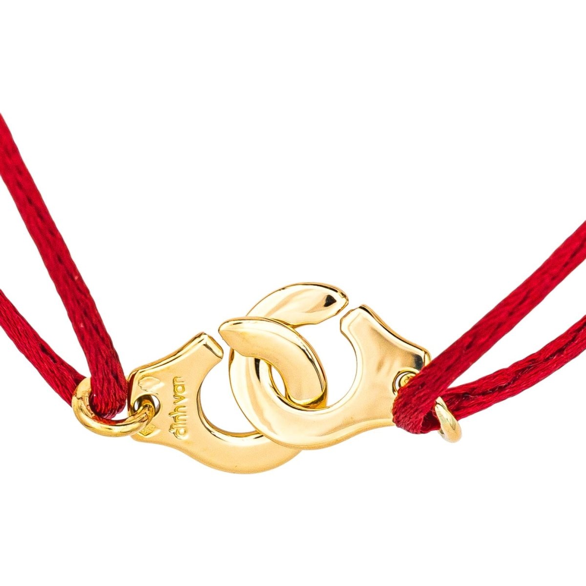 Bracelet Souple DINH VAN "Menottes R10" en or jaune - Castafiore