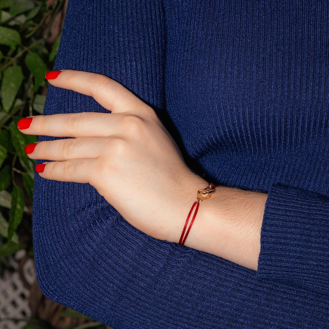 Bracelet Souple DINH VAN "Menottes R10" en or jaune - Castafiore